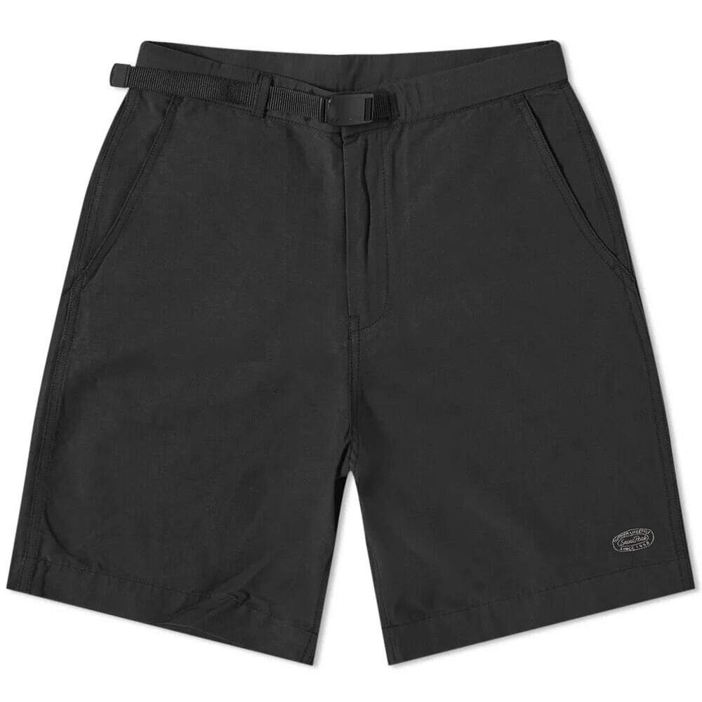 Snow Peak Light Mountain Cloth Shorts Black